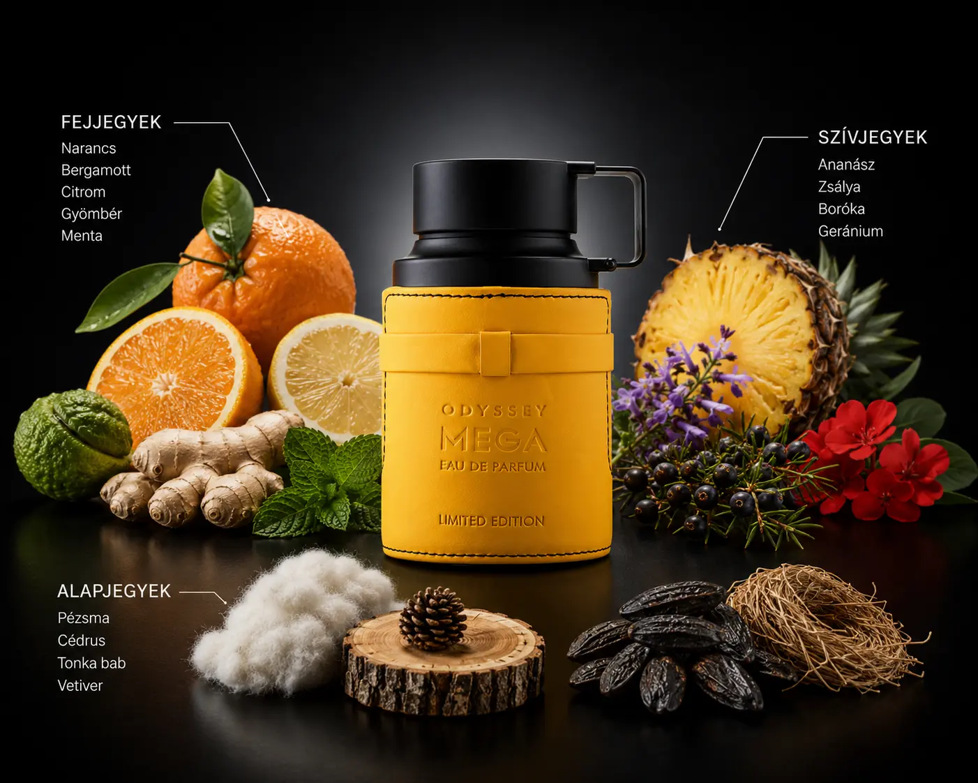 Armaf Odyssey Mega EDP – férfi parfüm - Image 2